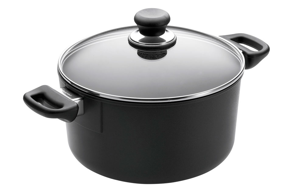 SCANPAN ダッチオーブン 蓋付き IH対応 鋳鉄製 ダブルハンドル 新品